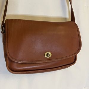 Coach Saddle Leather Crossbody